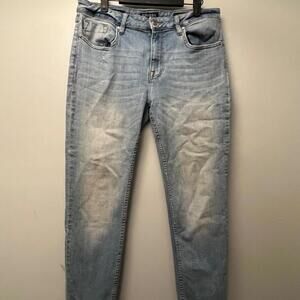 Vigoss Light Blue Skinny Jeans - Size 14/32 inch Waist